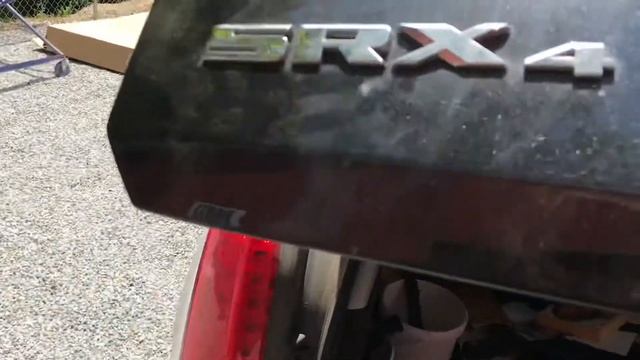 Cadillac SRX Paint Code Location