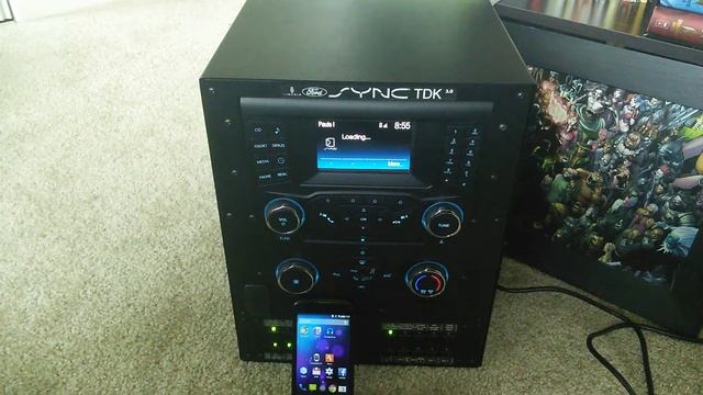 Ford Sync AppLink Android Demo - Playing Online Audio смотреть онлайн