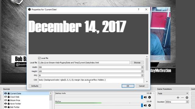 Create your own OBS Plugin with JS, CSS and HTML смотреть онлайн