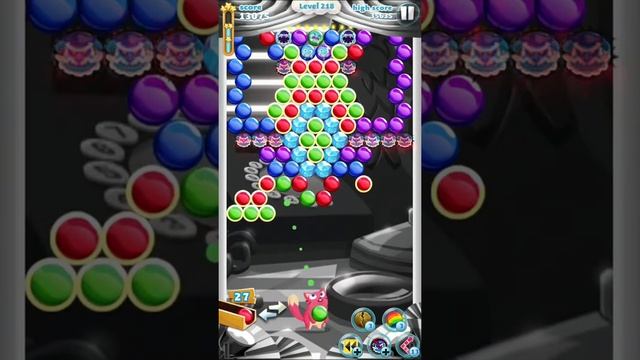 Bubble Mania level 218 смотреть онлайн