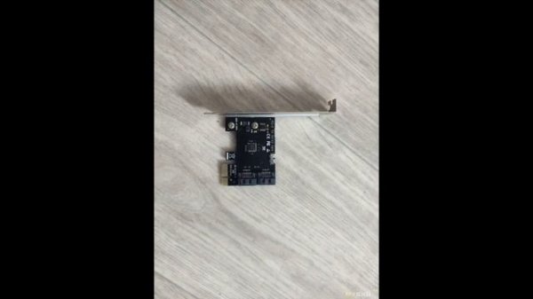Плата расширения PCI-E - Sata | #Обзор