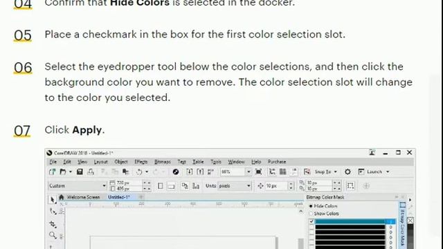 How to Change the Image or Photo Background in CorelDRAW смотреть онлайн
