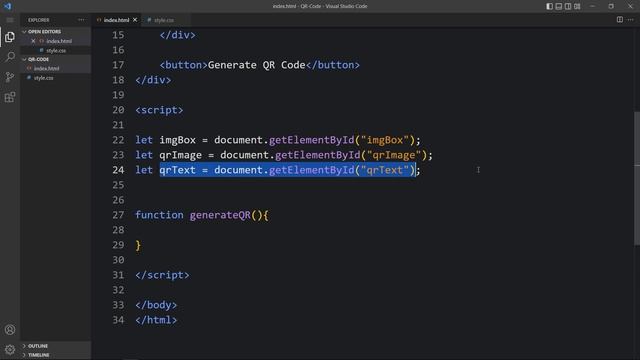 How To Make QR Code Generator Website Using HTML CSS And JavaScript смотреть онлайн