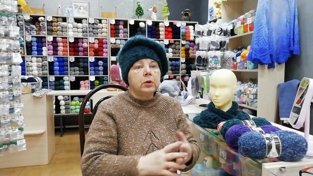 Пряжа Alize NATURALE BOUCLE. Новый берет и снуд из пряжи букле. И ..Маленький секрет. смотреть онлайн