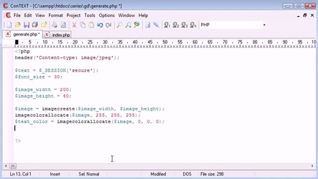 Creating Captcha Image Security Part 2 in PHP смотреть онлайн