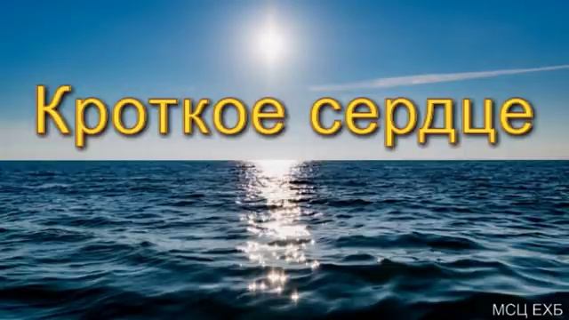 "Кроткое сердце". В. А. Широбоков. МСЦ ЕХБ, смотреть онлайн