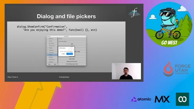 The beauty of Go for building cross-platform graphical applications смотреть онлайн