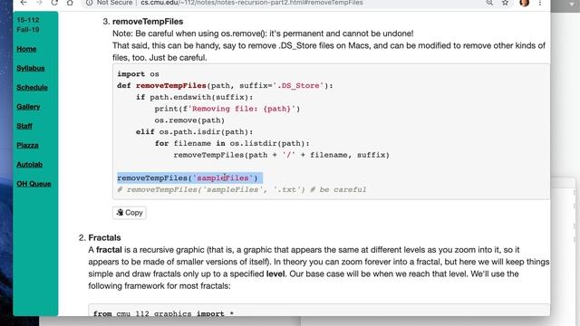 recursion part2 remove temp files смотреть онлайн
