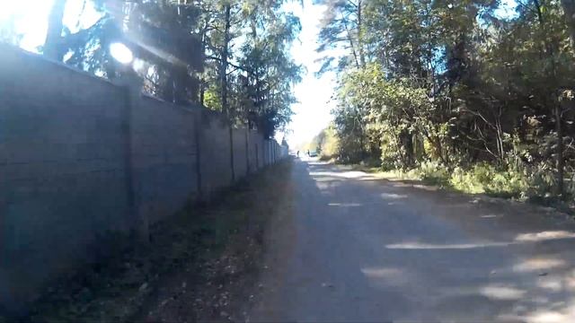 SJ4000 HD action camera установлена на руле велосипеда смотреть онлайн