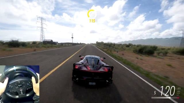 FXX-K EVO 2018 FERRARI STEERINGWHEEL GAMEPLAY PXNV9 - FORZA HORIZON 5 смотреть онлайн
