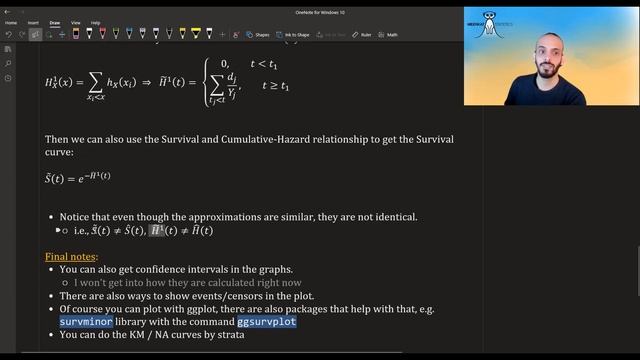 Survival Analysis - 3 - Kaplan Meier & Nelson Aalen смотреть онлайн