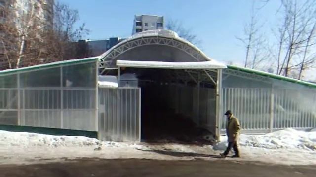 Навесы для автомобилей в Москве