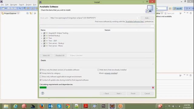 Eclipse AngularJS Plugin Configuration смотреть онлайн