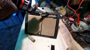 керамический инфракрасный газовый обогреватель, ремонт керамических сот!!!