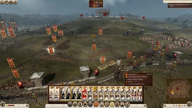 ROME 2 HISTORICAL BATTLE (THE SIEGE OF ALESIA) смотреть онлайн