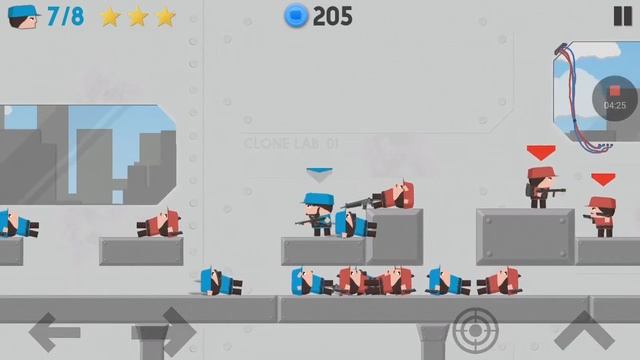 Обзор игры CLONE ARMIES смотреть онлайн