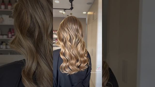 БЛИКИ НА РУСЫЕ ВОЛОСЫ #колористизмир #парикмахеризмир #airtouch #blonde #мелирование #loreal