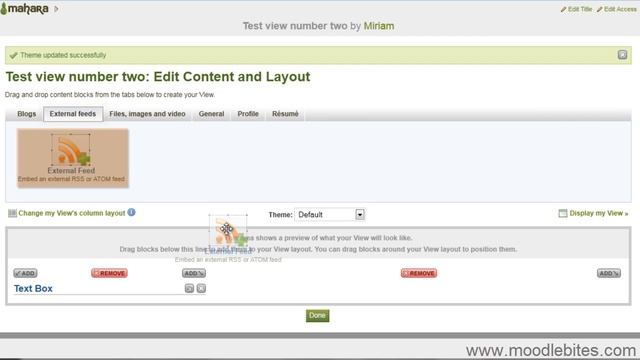 MaharaBites - Adding an external RSS feed to a View смотреть онлайн