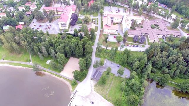 Lohja Finland above 4K drone video смотреть онлайн