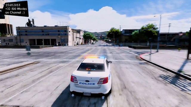 Fictional LSPD 13 Ford Taurus 1.0 Grand Theft Auto V GTA V ? I go to 40K SUBS ;) _REVIEW смотреть онлайн