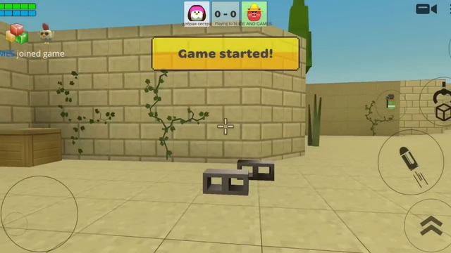 ДУЭЛЬ С ДОБРОЙ СЕСТРОЙ! ВЕСЕЛЬЕ И УГАР В ЧИКЕН ГАНЕ! CHICKEN GUN!