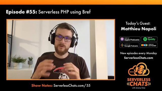 Episode #55: Serverless PHP using Bref with Matthieu Napoli смотреть онлайн