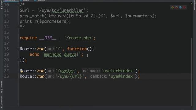 PHP ile Basit MVC ve Routing Sistemi смотреть онлайн