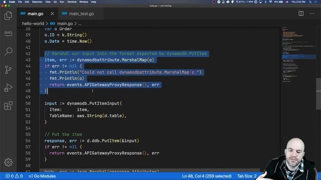Unit-testing your AWS Lambda functions in Go смотреть онлайн