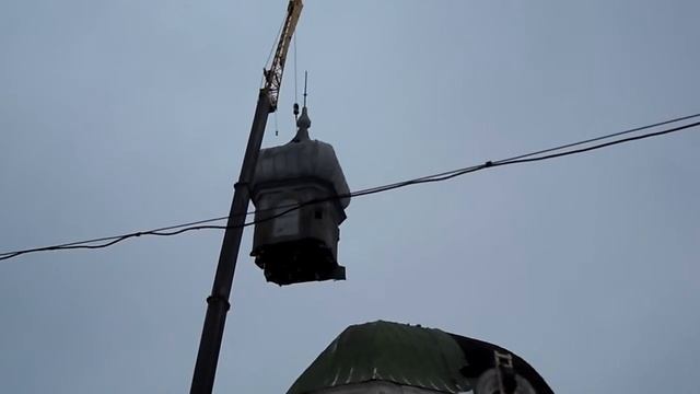 Снятие купола с Кафедрального Собора г. Перми (Галереи) смотреть онлайн