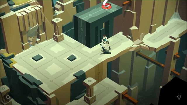 Прохождение Lara Croft GO - Часть 2: Лабиринт камней