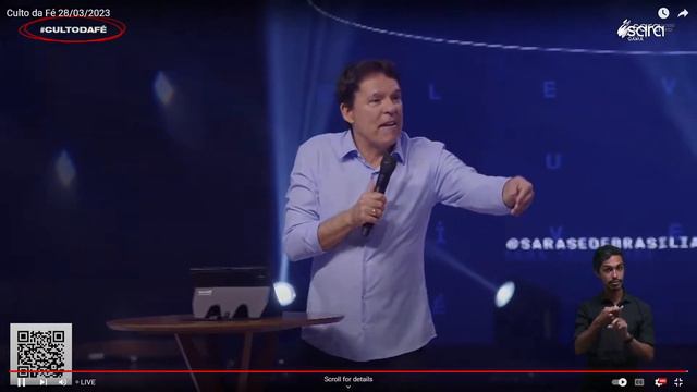 Culto Online | CULTO DE FÉ - Sara Gama - 28.03.2023 смотреть онлайн