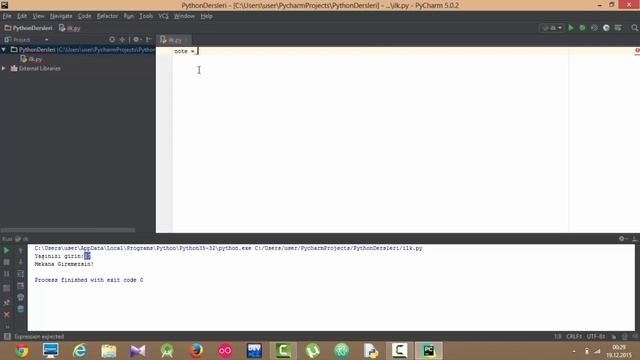 Python3 Dersleri 9 Koşullu Durumlar if elif else смотреть онлайн