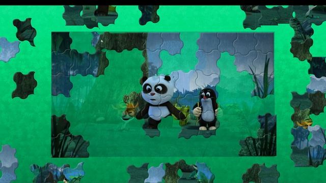 Кротик и Панда | PUZZLE ONLINE
