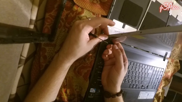 Acer ASPIRE 5742ZG замена экрана B156XW02 смотреть онлайн