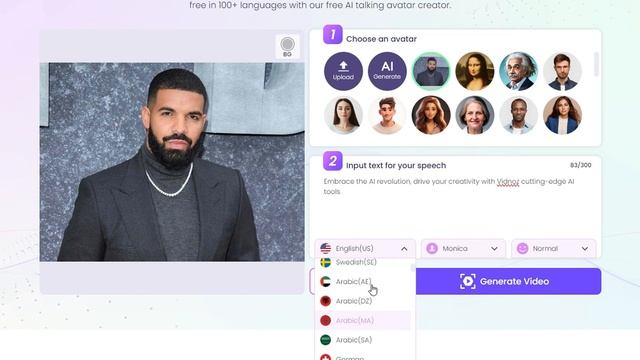 How To Make Talking AI Avatar For Free - Vidnoz AI