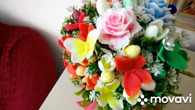 Мыловарение///Обзор Мыльного букета который очень долго будет радовать вас/// смотреть онлайн