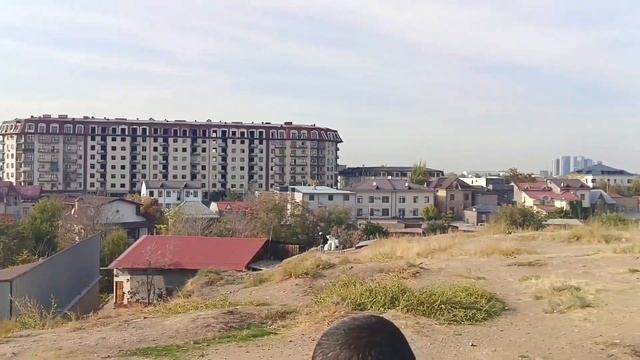 Ташкент! Вид с холма, улица Ломоносова (Олтинтепа, Кирпичка). смотреть онлайн