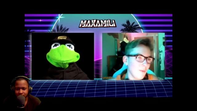 Kermit deliver packages to people on Omegle I LGKReacts Reaction смотреть онлайн