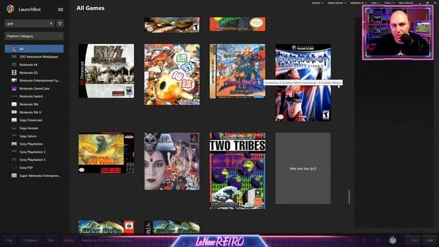 ? Sistema RETRO TRIPLE!! 5Tb HDD USB Con LaunchBox RetroBat Y PlayNite Emula SWITCH PS4 PS3 PS2 Wii