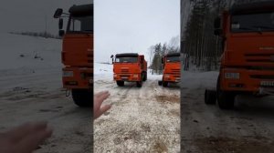 Установка пружинных амортизаторов подвески кабины 5490 или Mercedes взамен пневмо ? KAMAZ 65222