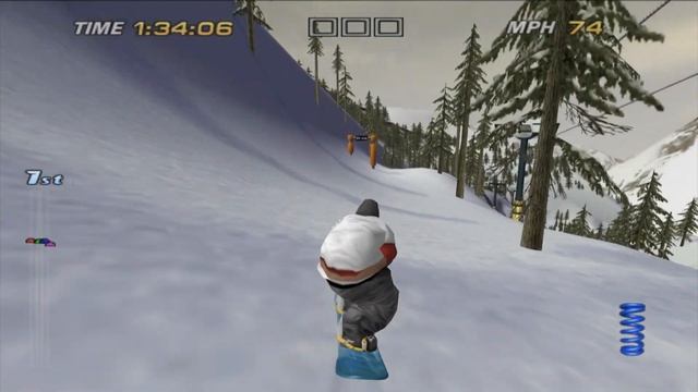 Let's Play Cool Boarders 2001 (PS2) Part 11: Gate Races Medium смотреть онлайн