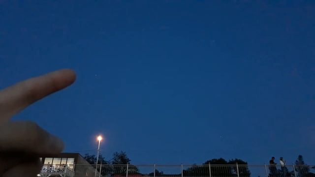МКС пролетает над Калининградом. International Space Station - #RU2FAC смотреть онлайн
