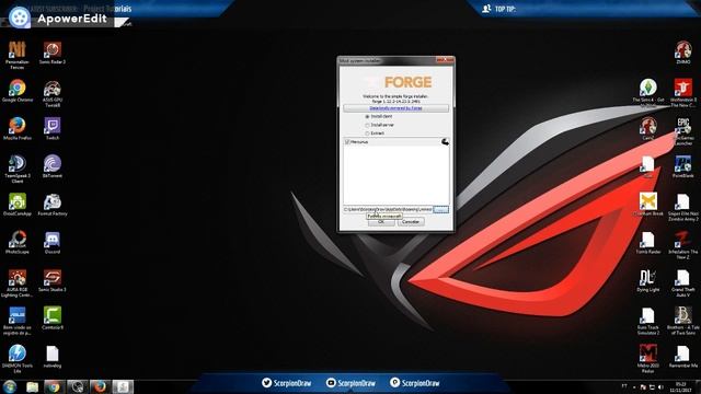 Como baixar e Instalar Minecraft Forge 1.12.2 e outros смотреть онлайн