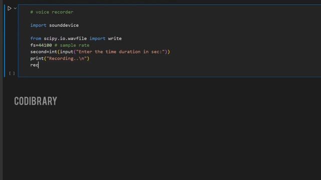 Build a voice recorder using python ? | Mini Project -2 | Source Code link in the Description ⬇️ смотреть онлайн