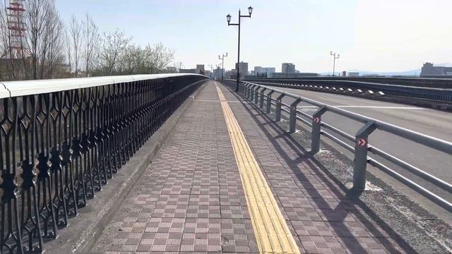 Morning Riverside Walk in Asahikawa Midwest wards, Hokkaido, Japan | 4K HDR смотреть онлайн