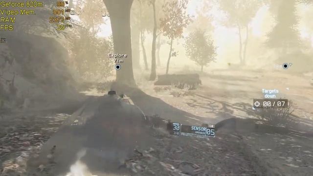 Ghost Recon: Future Soldier (GeForce 820m - Core i3 1.7Ghz) смотреть онлайн