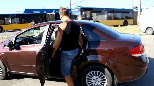 Fiat Linea тест драйв смотреть онлайн