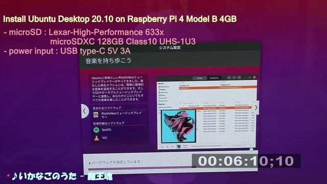 Install Ubuntu Desktop 20.10 on Raspberry Pi 4 Model B 4GB смотреть онлайн