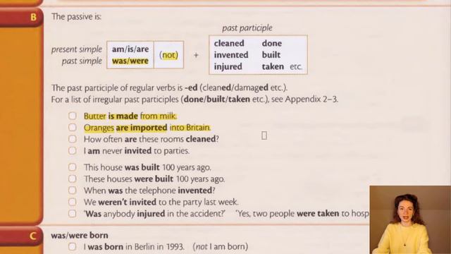 Essential Grammar in Use. Unit 21 | Passive voice: is done & was done смотреть онлайн