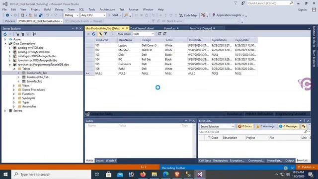 How To Delete Selected Row In DataGridView Using Cell Click C# Linq смотреть онлайн
